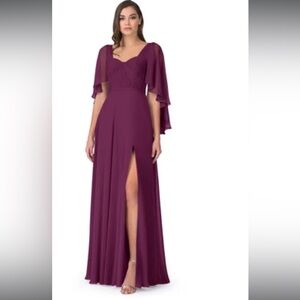 Raspberry Bridesmaid Dress